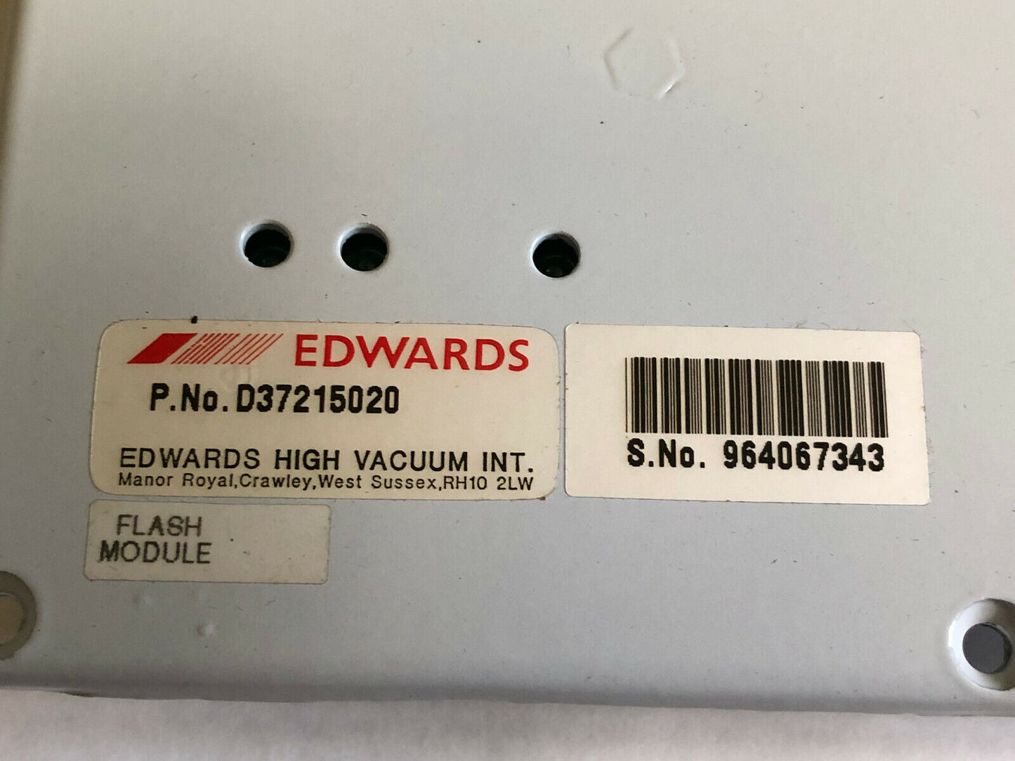 New Edwards Nim Box Lid D372-15-020,P. No. D37215020,Assy Nim ,Fc,Ch
