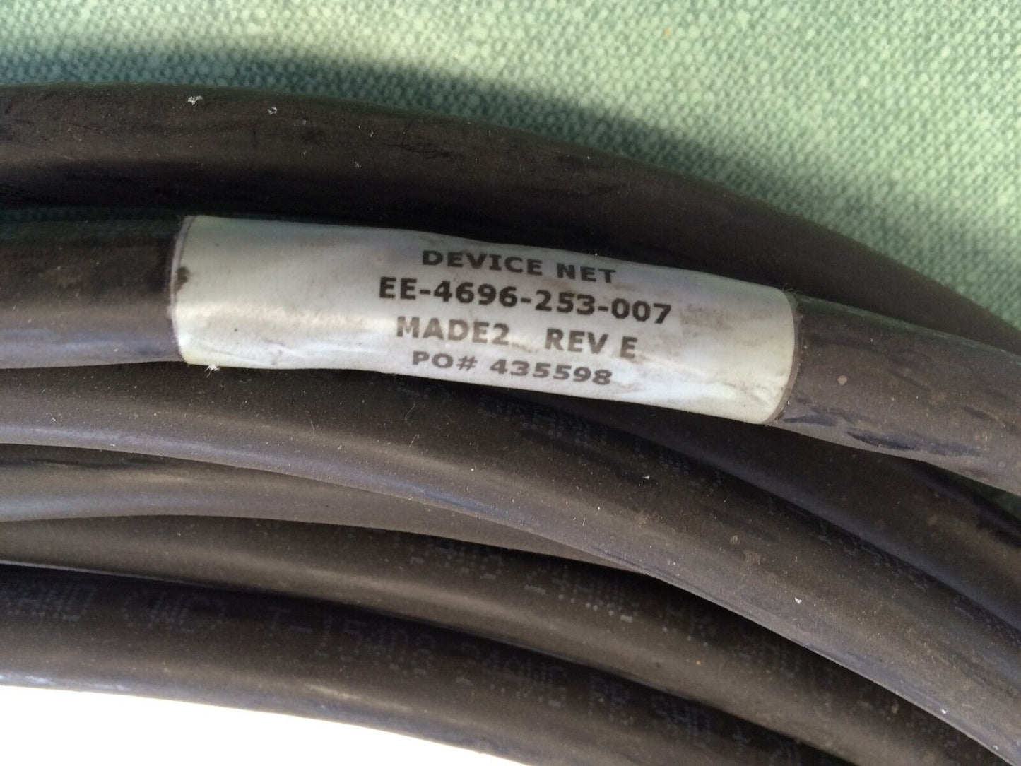 New Fanuc  Ee-4696-253-007, Po# 435598 Cable,Ag