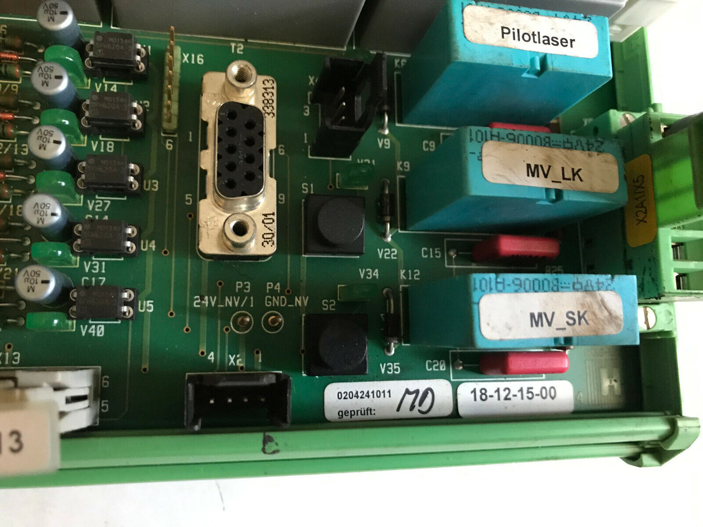 Haas Laser 18-12-15-00  Laser Control Circuit Board,Haas 18-12-15-00,Eu