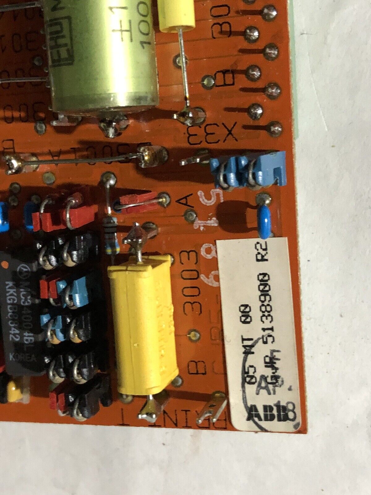Abb Gjr5138900r3 Gjr5-138911P2 Print,Bbc Cu-Seite Circuit Board,Tn