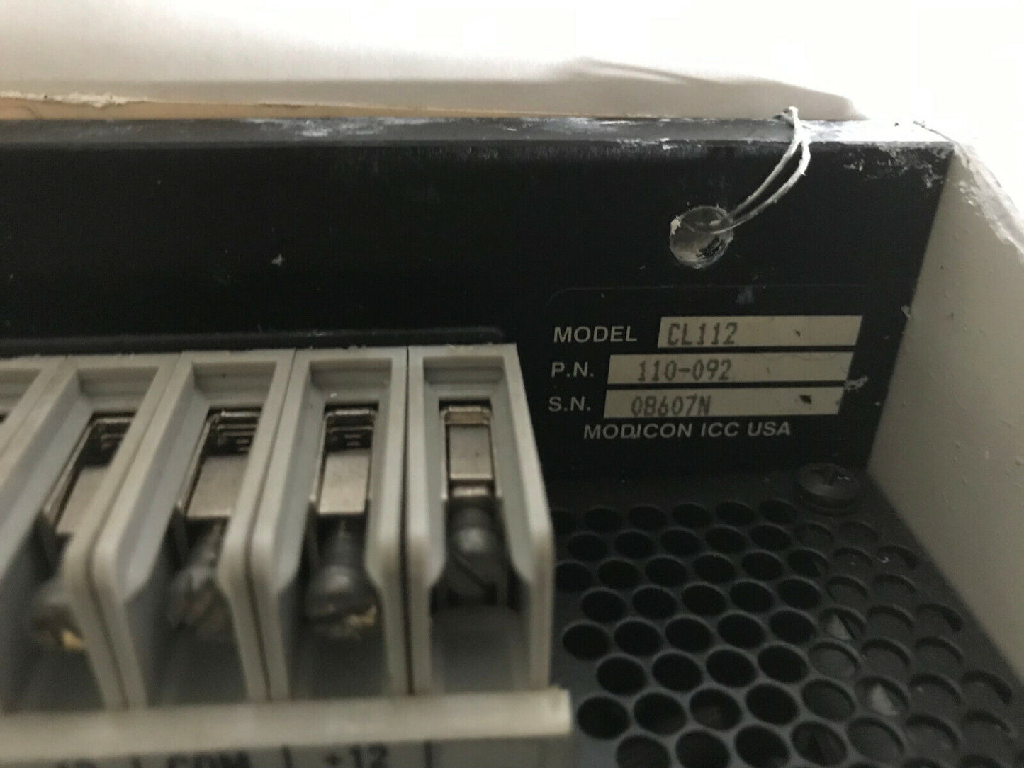 Modicon Cl112 Cyberline 1000 Servo Drive Controller,Modicon 110-092,Sf