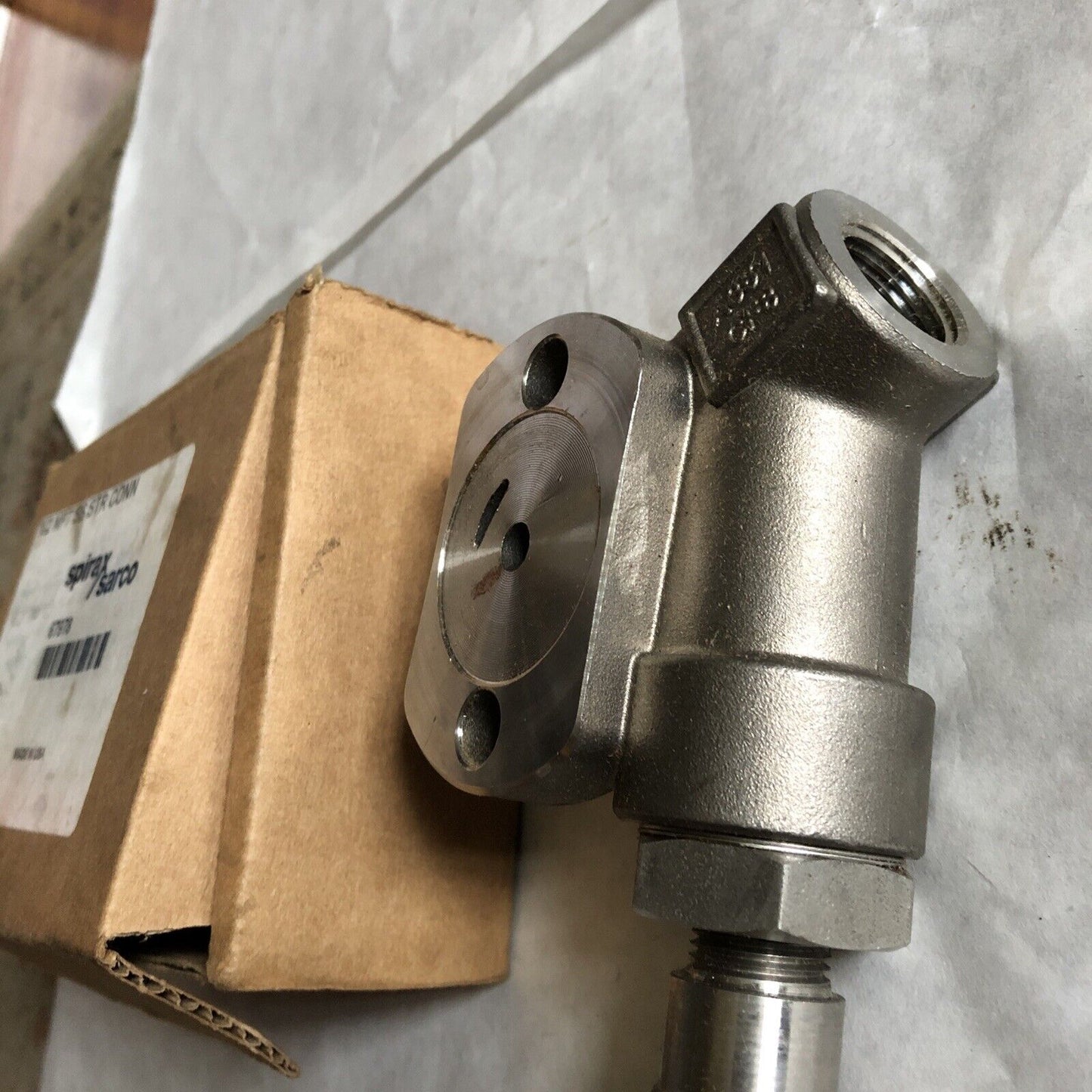 New 1/2" Npt Ss Spirax Sarco Epcp,A2045,A351 Cf8, Y Strainer Connector,67978,Bt