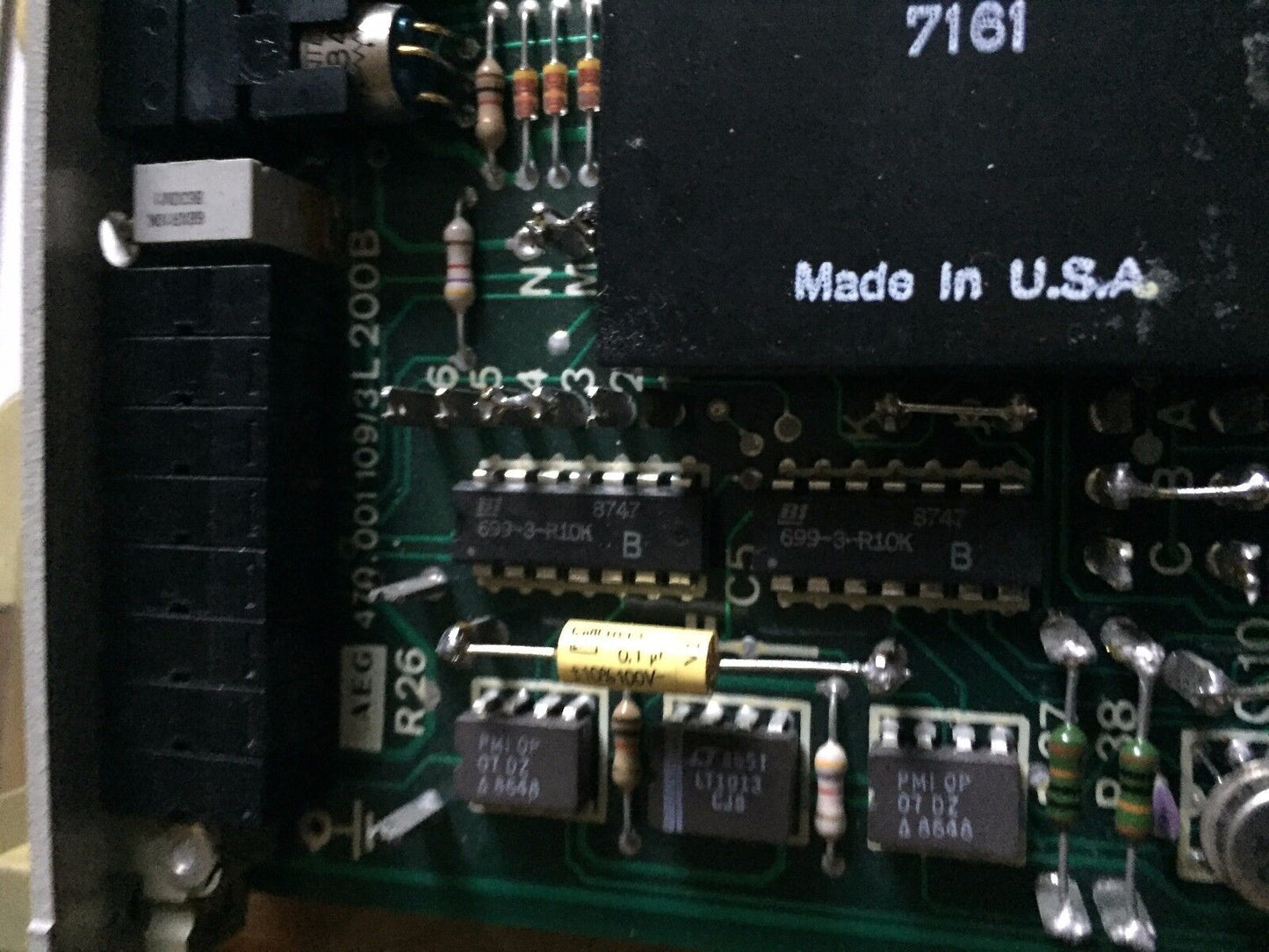 Aeg 470.001109/3 L200b Schneider Aeg/A81 Control Board 470001109,By