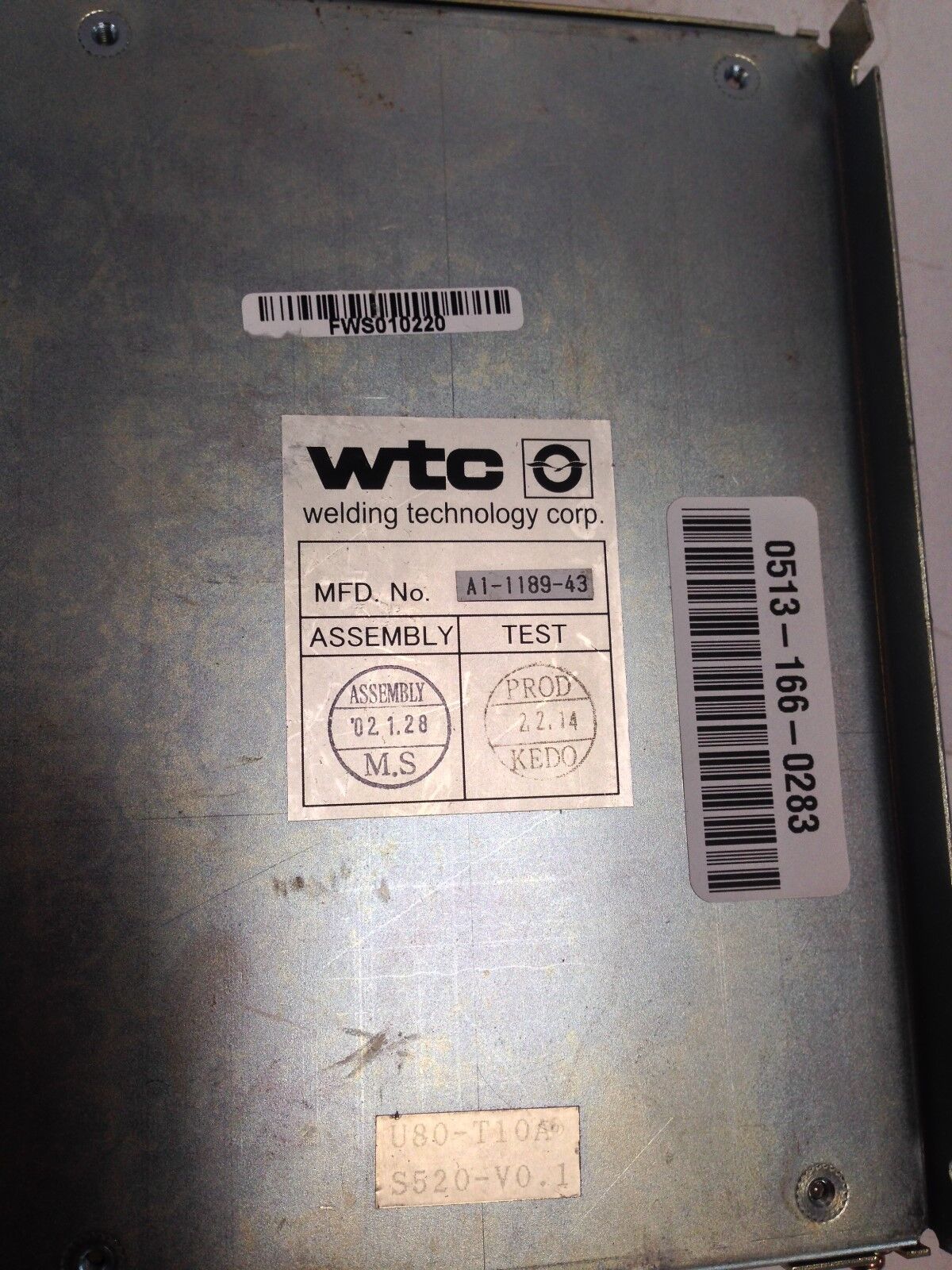 Wtc U80-T10a Timer Unit,Cnmn1,Eg