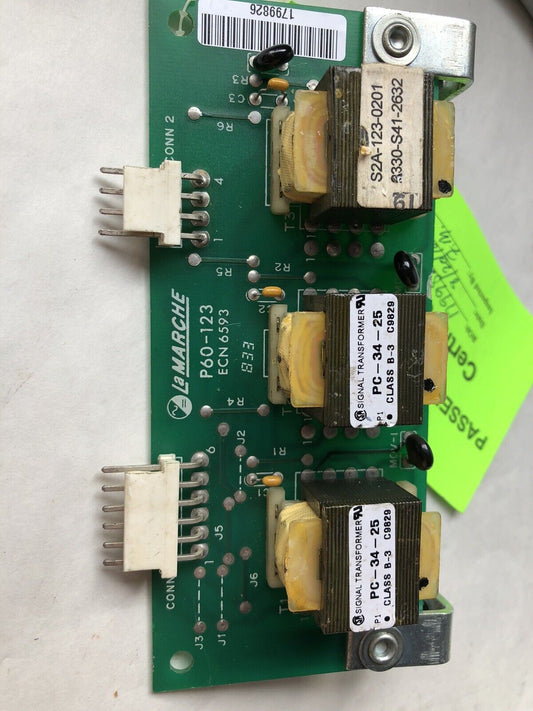 Lamarche P60-123,La Marche P60-123 Control Pcb Board,Ha