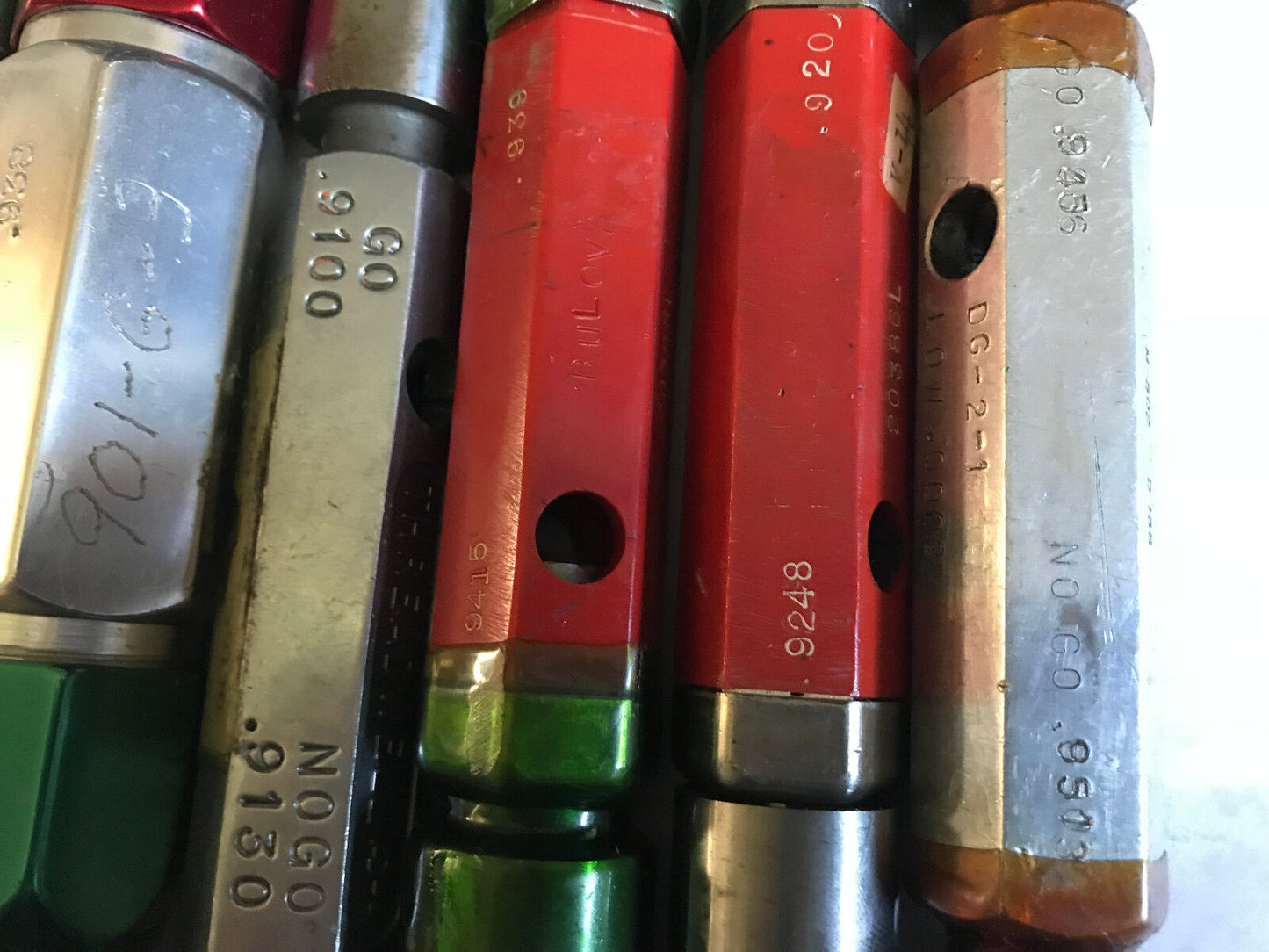 Lot Plug Gage Go Nogo Van Keuren .933,938,990,985,9415,939,9248,920,9100,913,Es