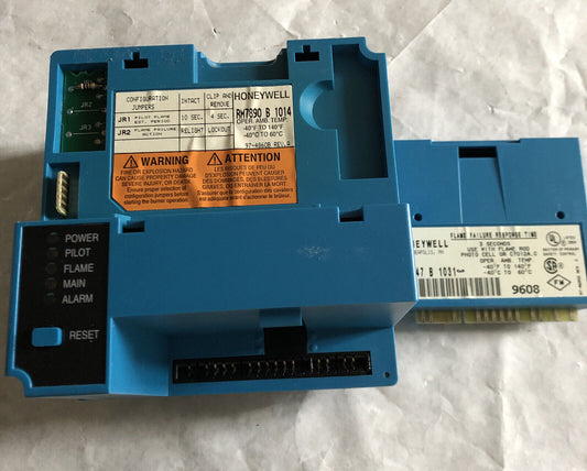 Honeywell Rm7890 B 1014,Honeywell Dynamic Self-Check Amplifier R7847c1005,Ao
