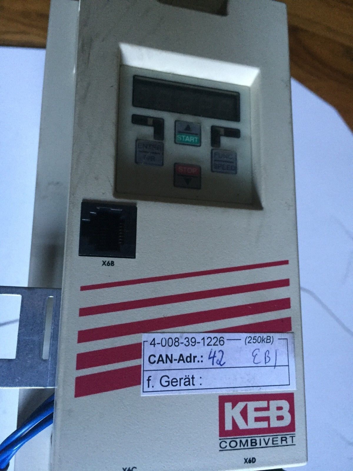 Keb 07.F5.Cbb-Ya00,1.8 Kva,10.E5.T60-A071 Combiver Drive,3Ph,305-500V,Ea