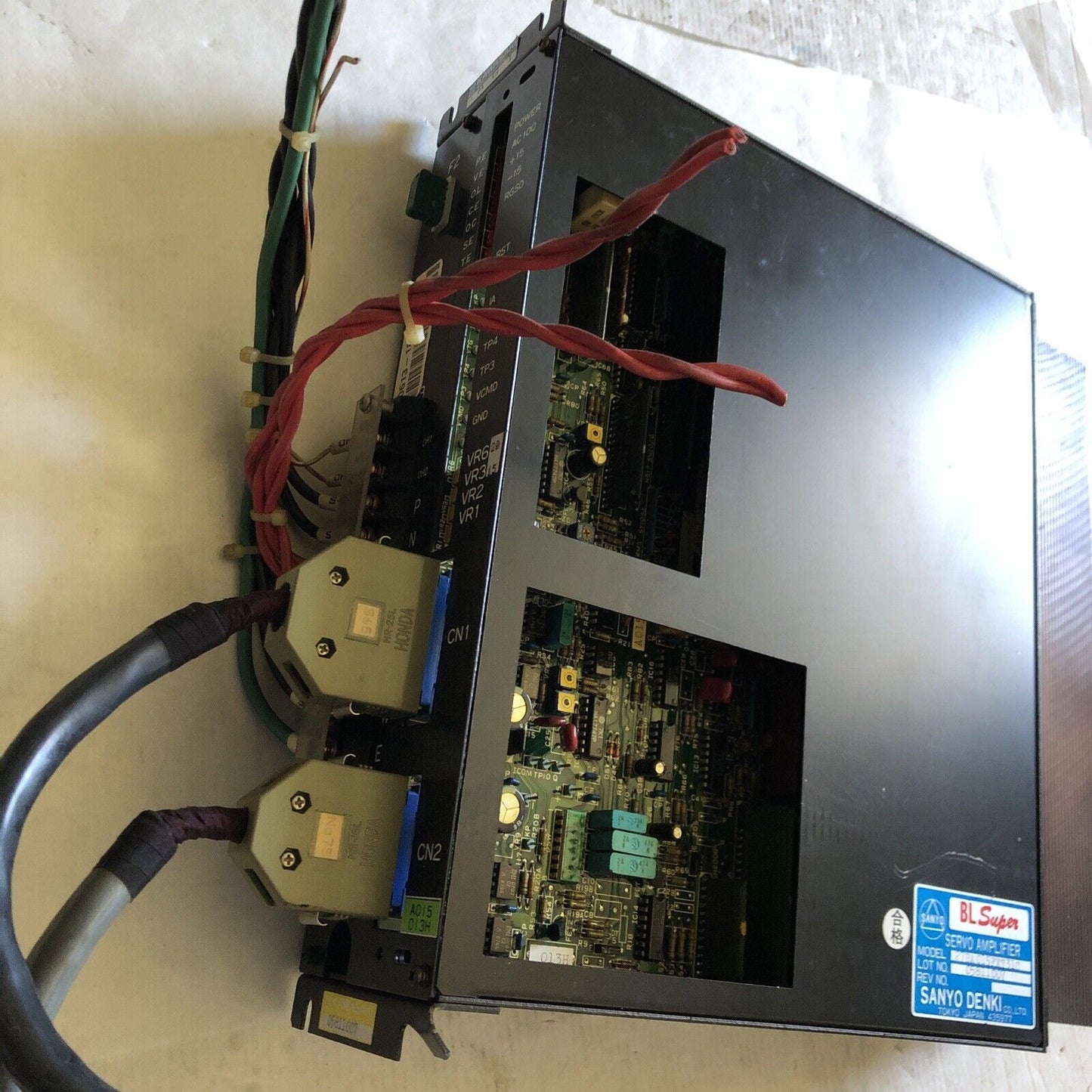 Kawasaki/ Sanyo Denki 27Ba015fxt31c Bl Super Servo Amplifier 27Bao15fxt31c,Te