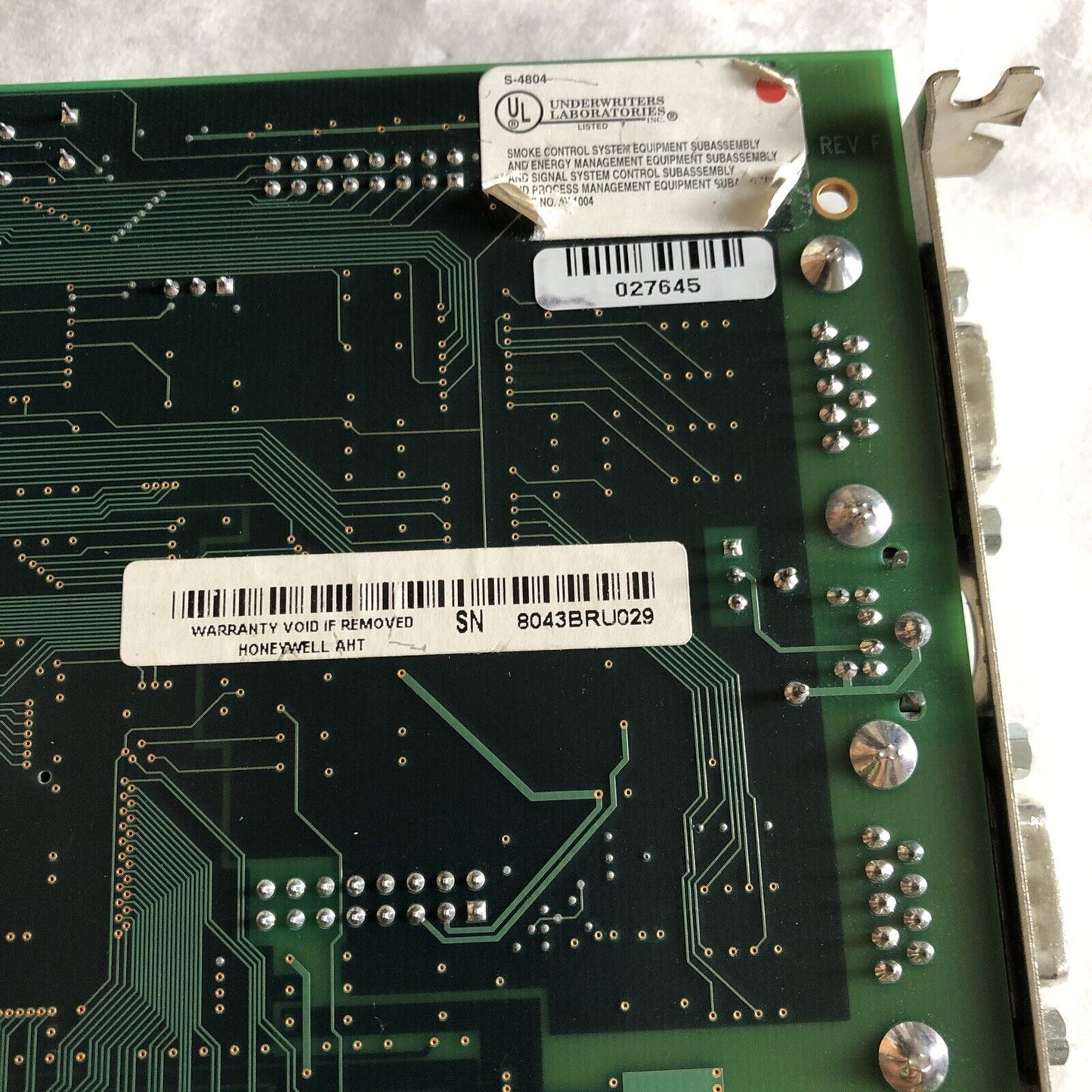 Honeywell Xpc500 14507742-002 Interface Card     28-3,En
