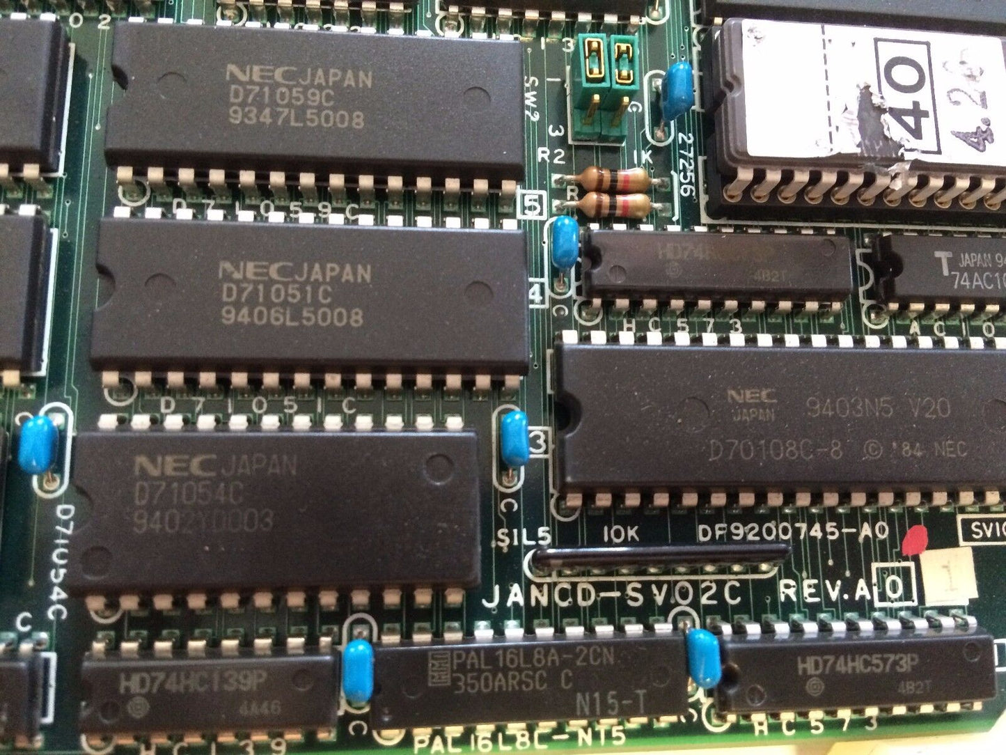 Yaskawa Jancd-Svo2c, Jancd-Sv02c Rev.A  ,Df8203830-C0 Circuit Board ,Cz