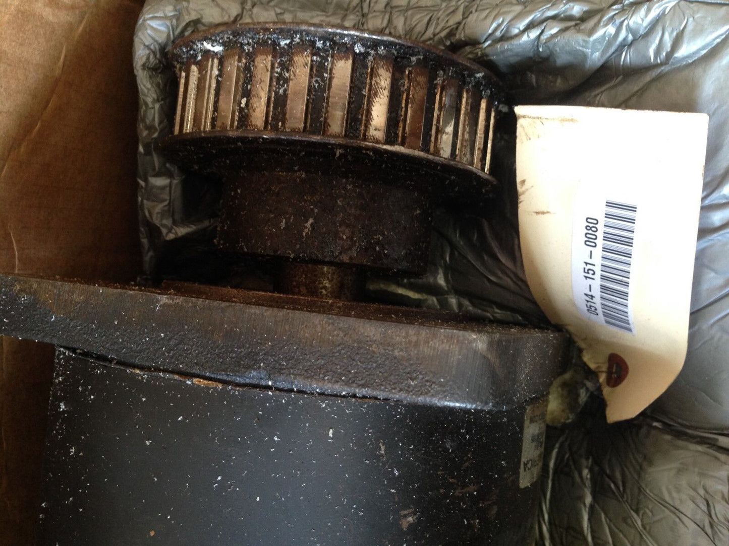 Fanuc A06b-0657-B012-R Dc Servo Motor,Fanuc 10M,165 Vdc,1500 Rpm,Bk