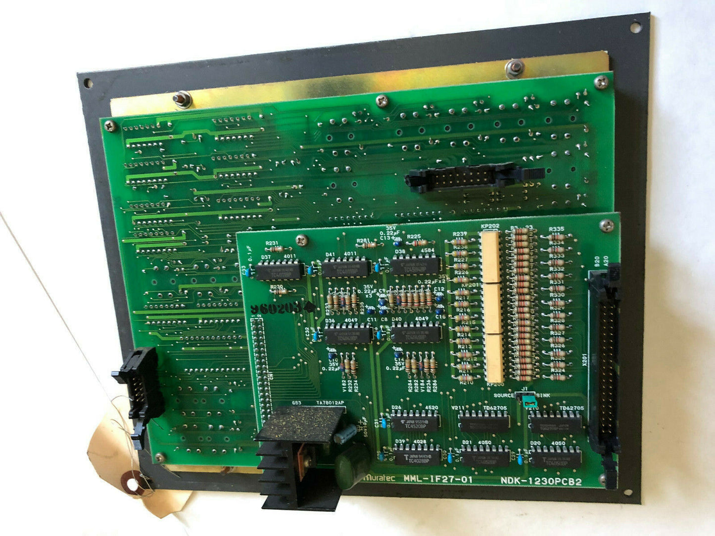 Muratec Mml-If27-01,Ndk-1230Pcb2,Muratec P63-P0015-60 Controller,Keypad,Sk