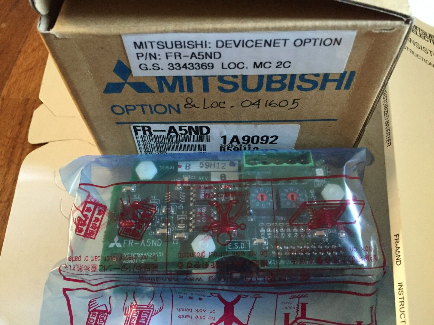 New Mitsubishi Fr-A5nd Plc Devicenet Communication Unit,Ct
