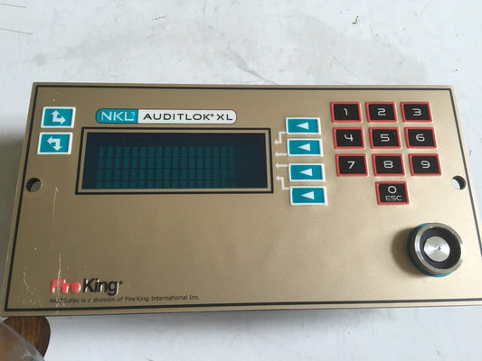 New Fire King 15059300 Nkl Auditlok Xl  Operator Interfacesafes,Ams 9100,Fb