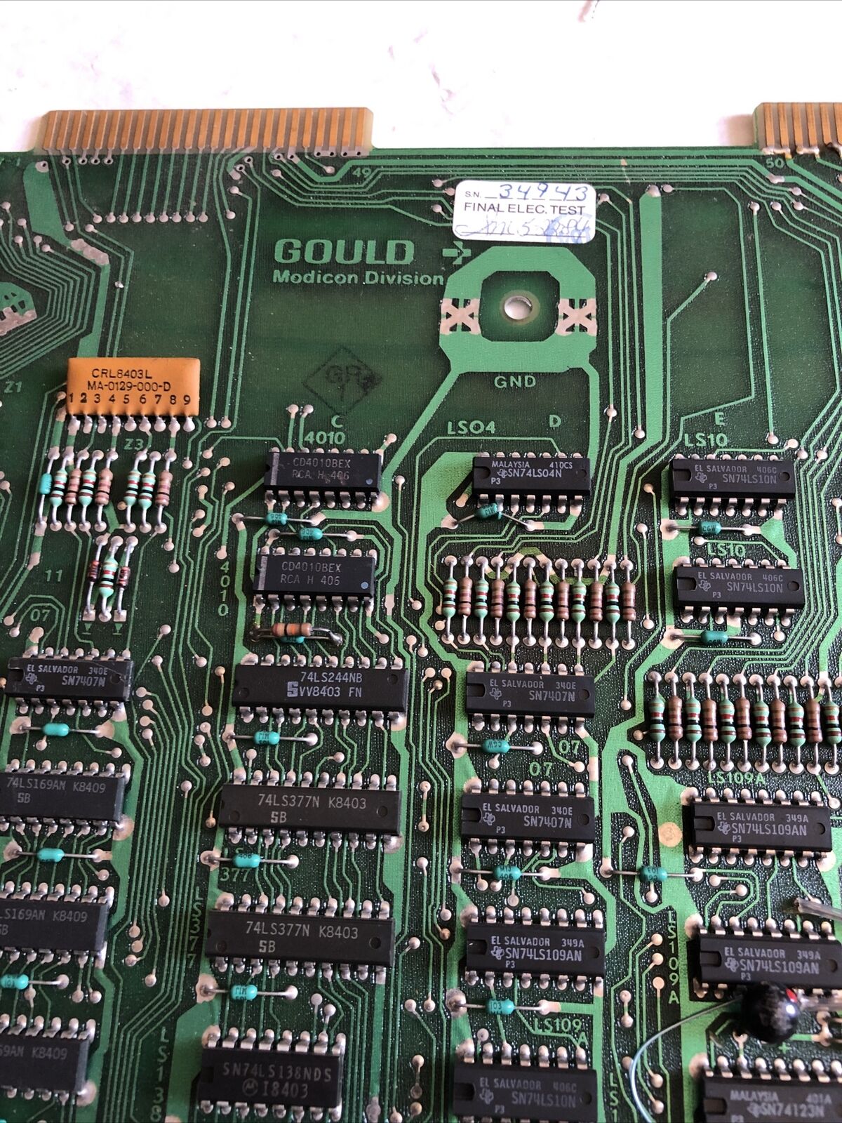 Gould C480,Modicon Dm8820a Schneider Electric Cpu Asc480000,Bz