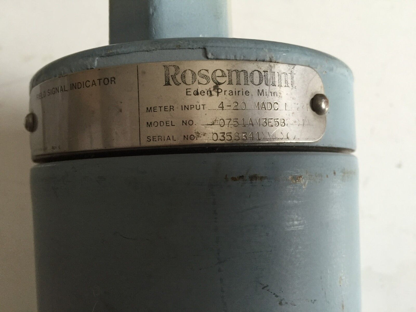 Rosemount 0751Am3e5b,0751Am3e53 Field Signal Indicator 0-100% Input 4-20Ma,Cf