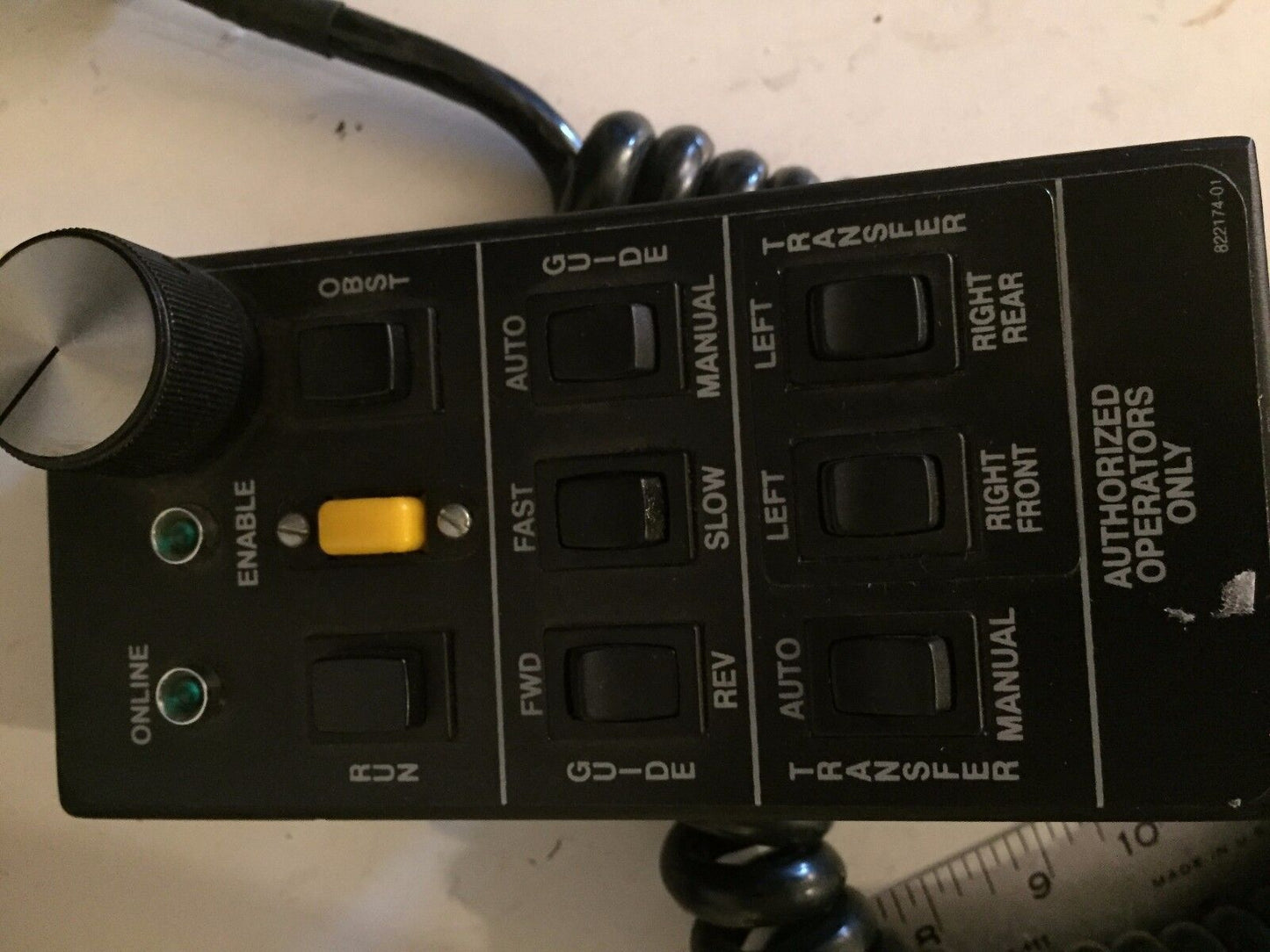 Egemin Automation 701265-01,82217401,Cable X355/J1,X355/J2 Shuttle Controller,Er