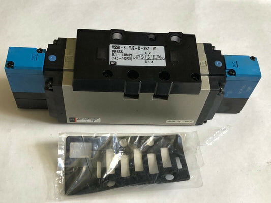 New Smc  Vss8-8-Yjz-D-3Ez-V1 Pneumatic Solenoid Valve Dc21-26V, 24 Vdcl,Sm