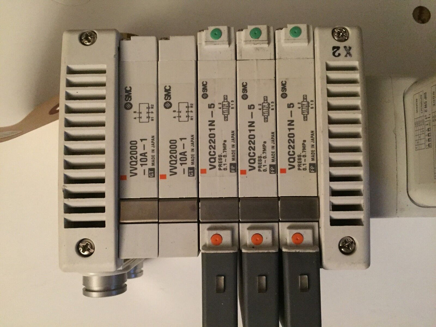 Smc Us2984-30,Ex230-Sdn1,Ex230-Cb2,Vvq2000-10A-1 Manifold Valve,Vqc2201n-5,Cg,Ch