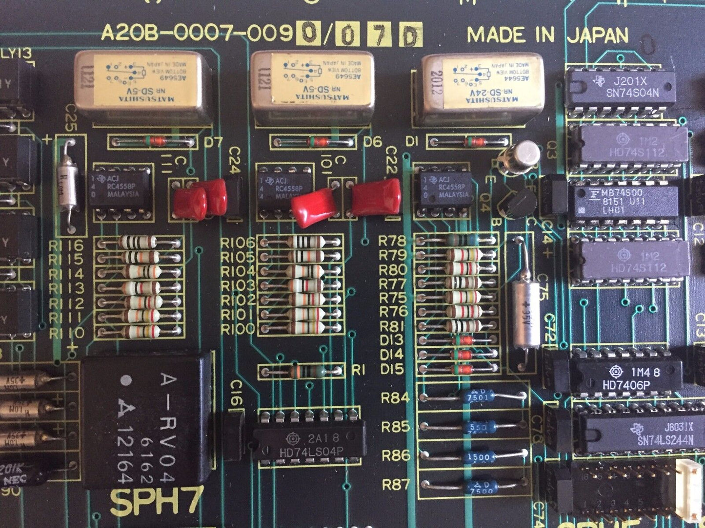 Fanuc A20b-0007-0090/07D System Pulse Coder Axis F6t/M A20b-0007-0090,Sk