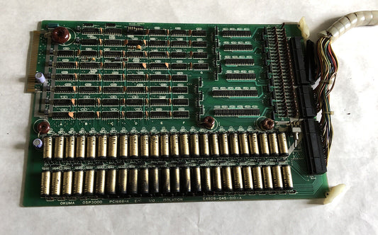 Okuma Osp3000 Pc1666-A E/C I/O Isolation E-4809-045-010-A  Board,Bs