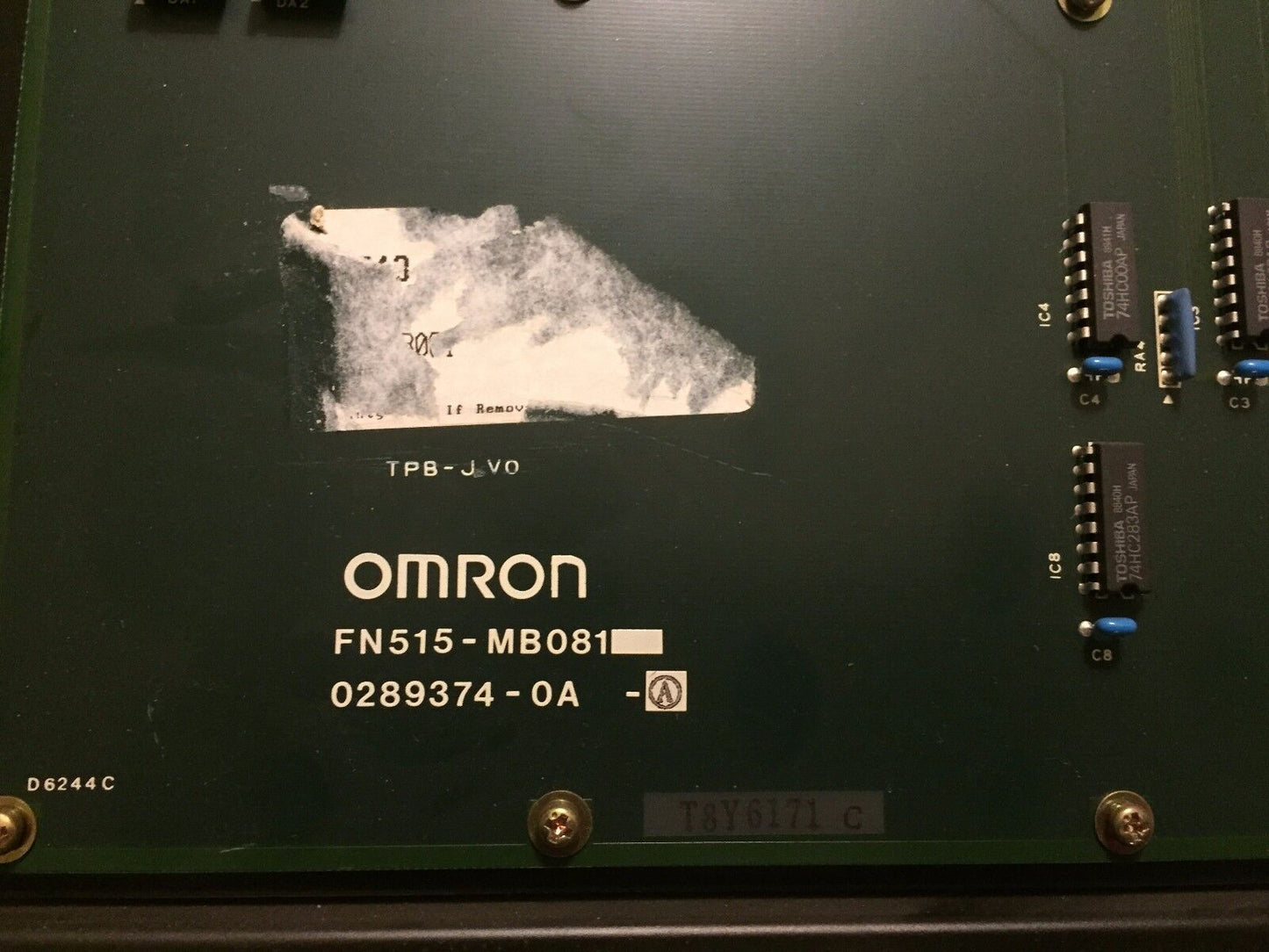 Omron Fn515-Mb081,Fn515-Bc081,0289374-0A A,0289374-0A Rack, Fn515-Bco81 Base,Bz