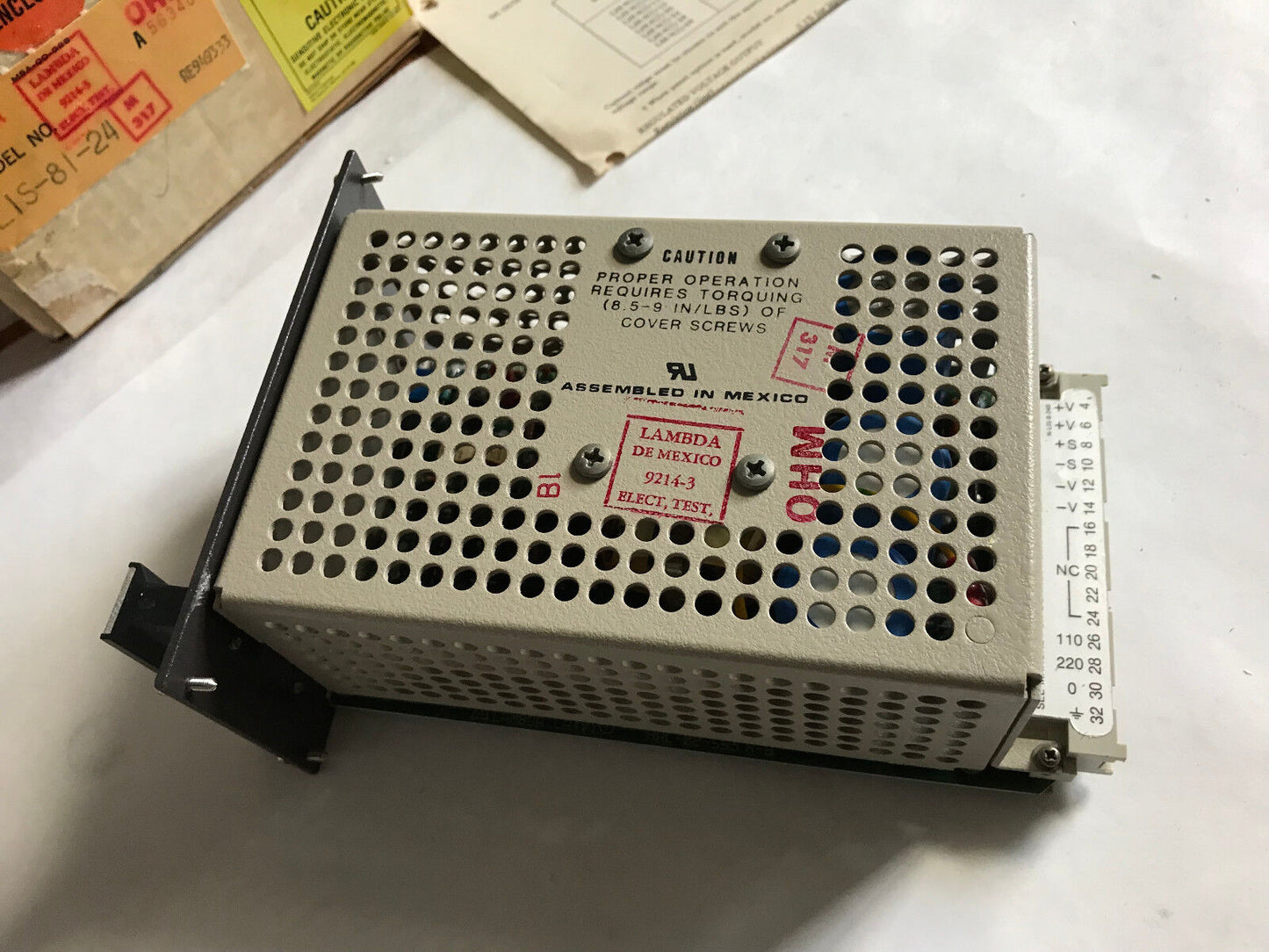 New Lambda Lis-81-24,L1s-81-24 24Vdc Power Supply,Sh