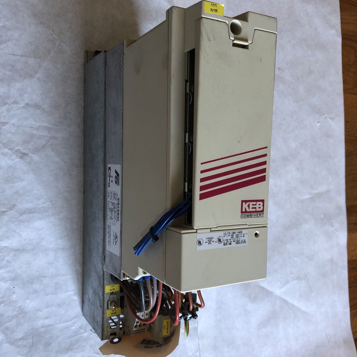 Keb 13.F5.Cbd-Ya00,8.3Kva,13.F5.Cbd-Yaoo Combiver Drive,3Ph,305-500V,Ea