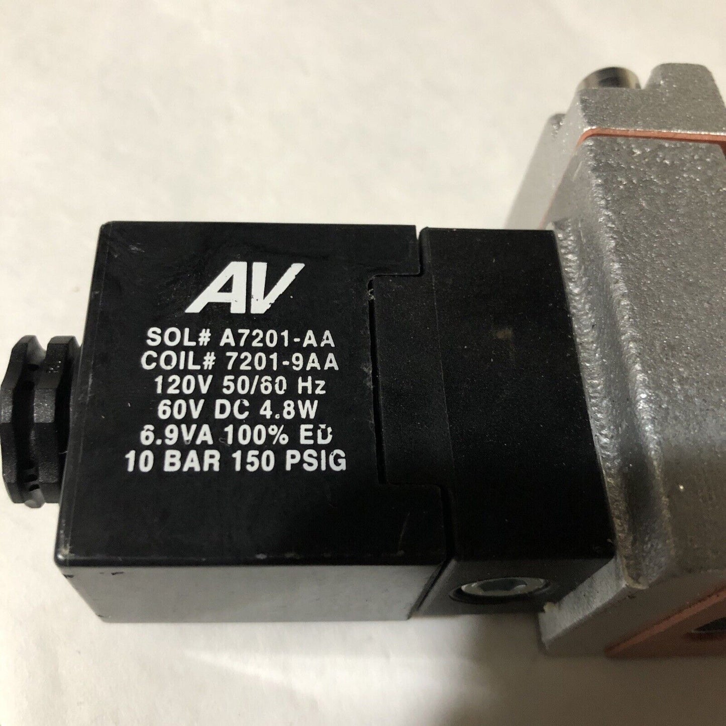 New Av   Automatic Valve 409B42s3s3-Aa4, A7201-Aa 7201-9Aa,Fe
