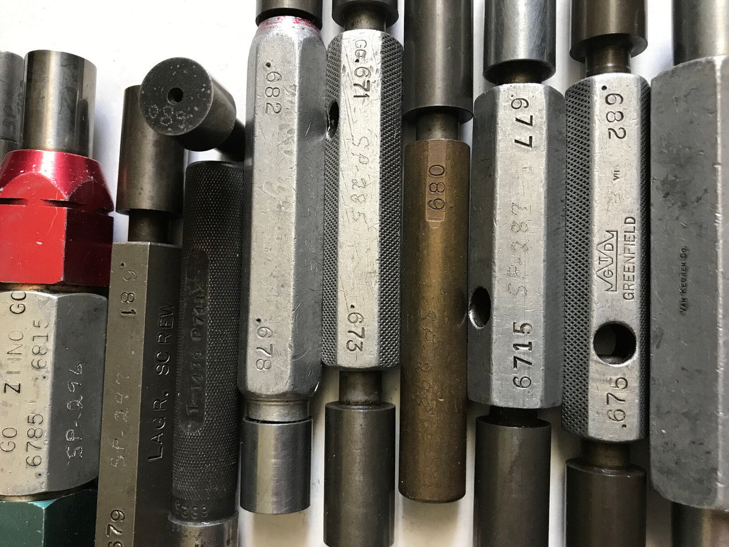 Lot The Pipe Machinery Go No Go Plug Gage .677,.6785,.6815,.679,.670,.682,Et