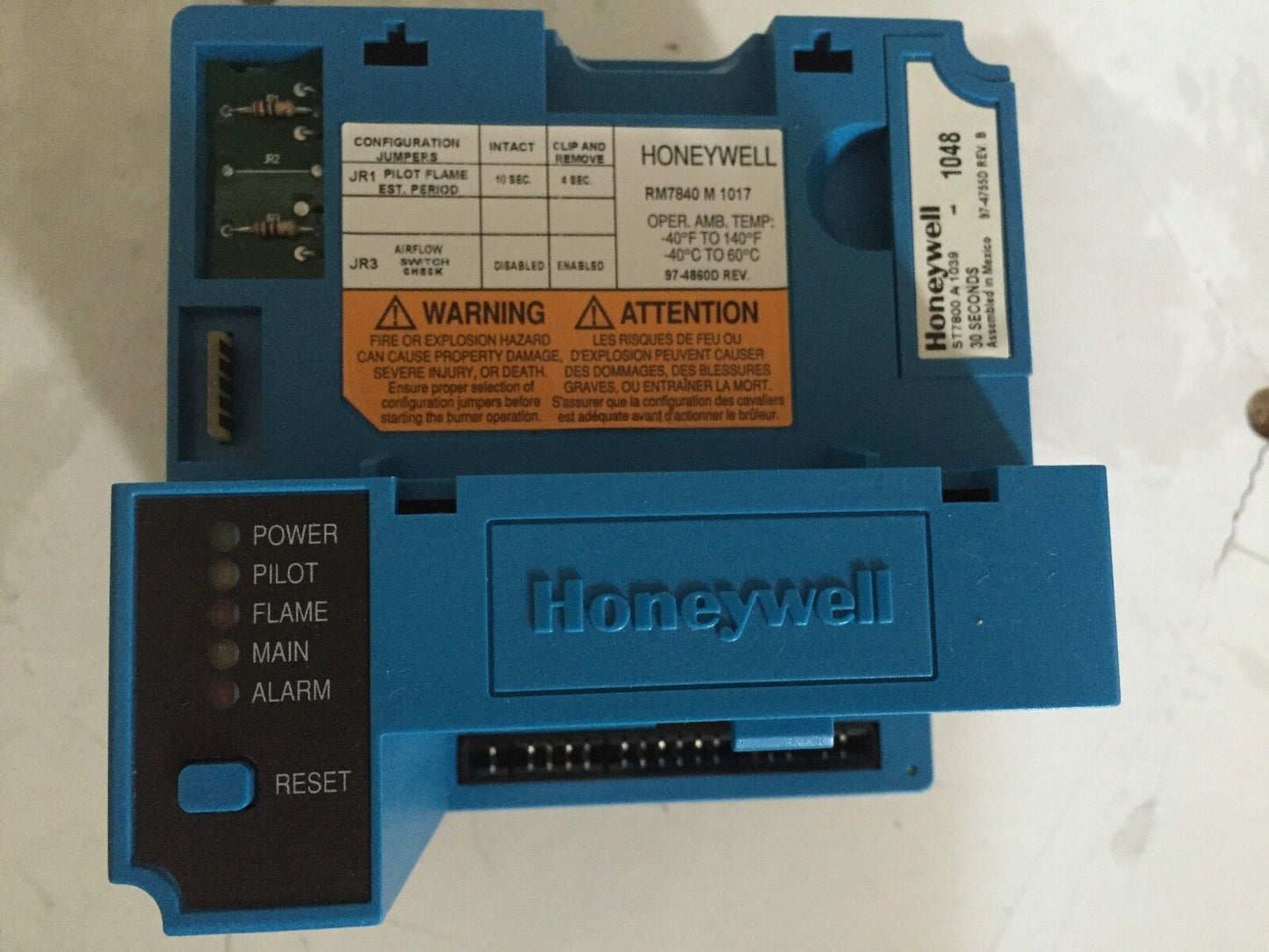 Honeywell Rm7840m1017,St7800a1039,Q7800a1005 Burner Controller,Bb