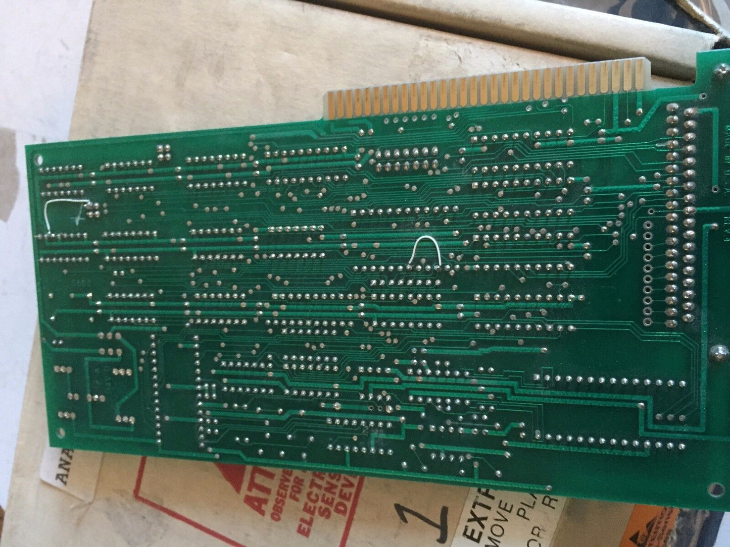 Used Scitex 0116825 Pc Board Analog Input Card,Aa