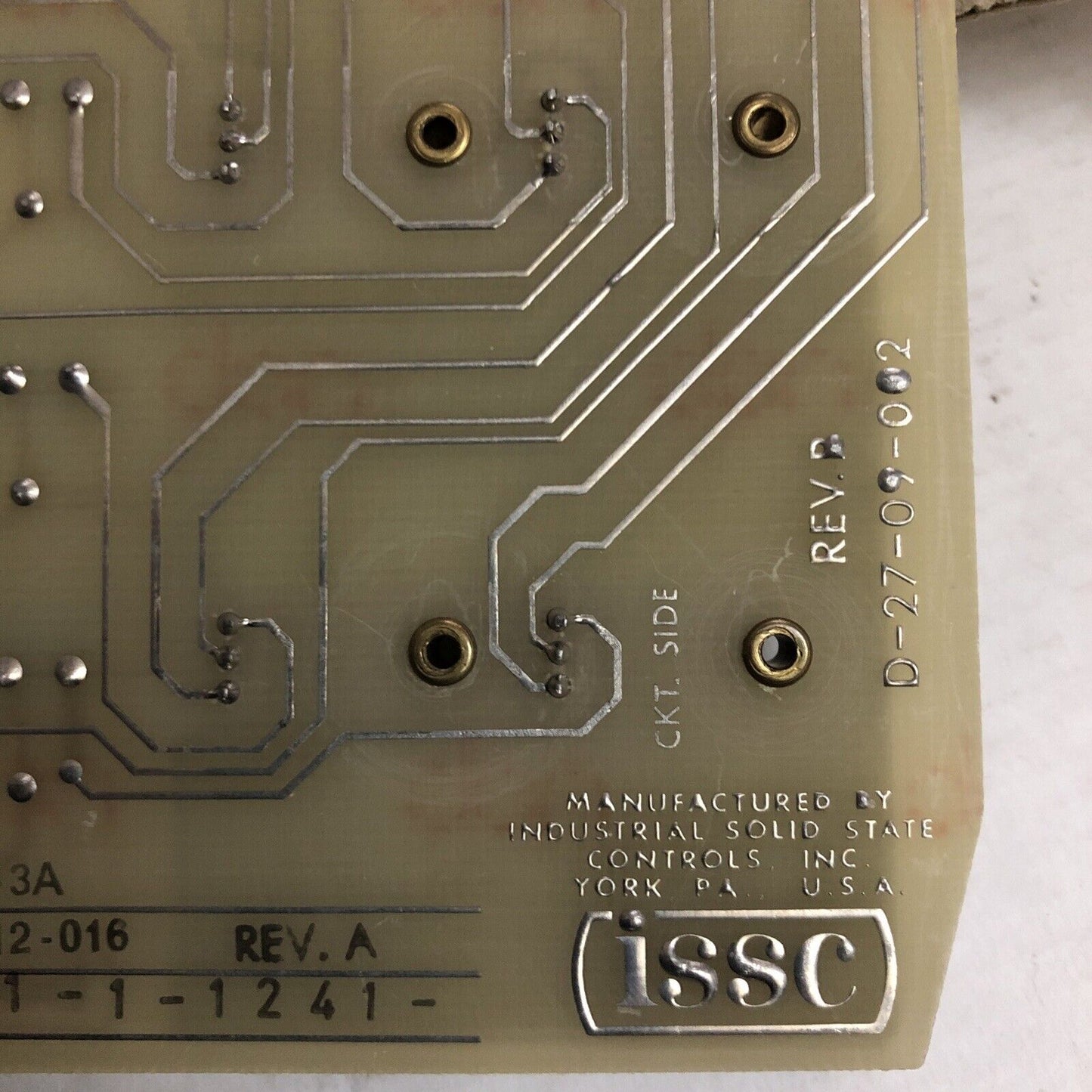 New Issc D-27-09-002 Rev.B Pcb,Ct