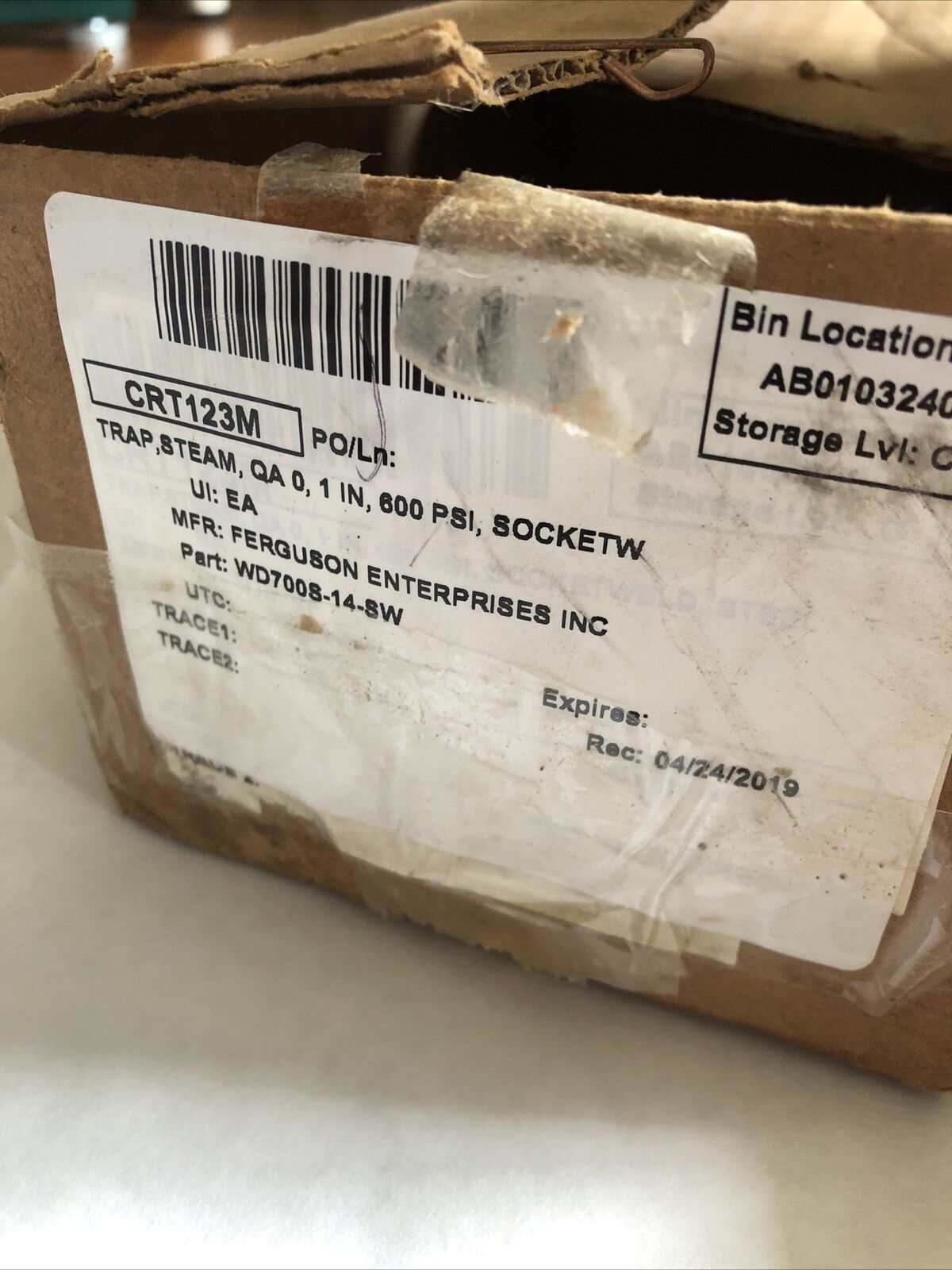 Watson Mcdaniel Wd700,Wd700s Turbo Disc Trap 3/4" Wd700s-14-Sw,Weld Ends,Wc9,Bs