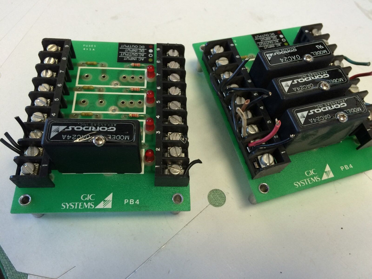 Lot 2 Gic System Pb4 Pcb Board,Db