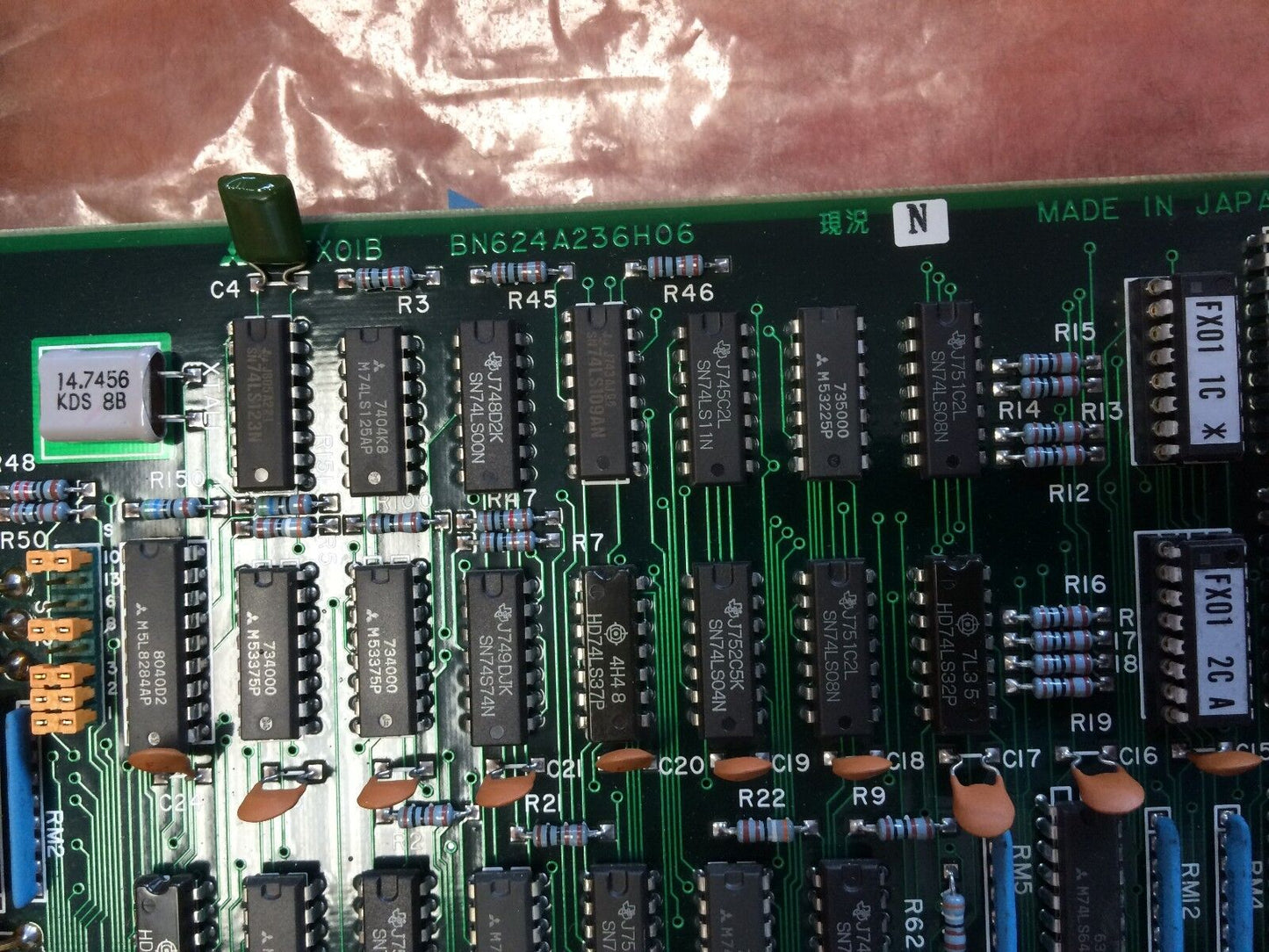 New Mitsubishi Fx01b Bn624a236h06   Board M2 Main Cpu Cnc Fx-01B,Fxo1b,Dd