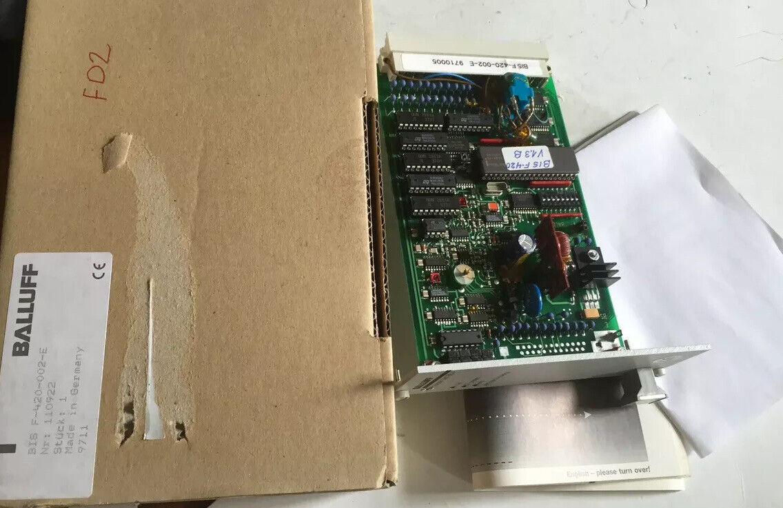 New Balluff Bis F-420-002-E,Balluff Processor Unit Bis F,Bis F-420,Fb,Dd