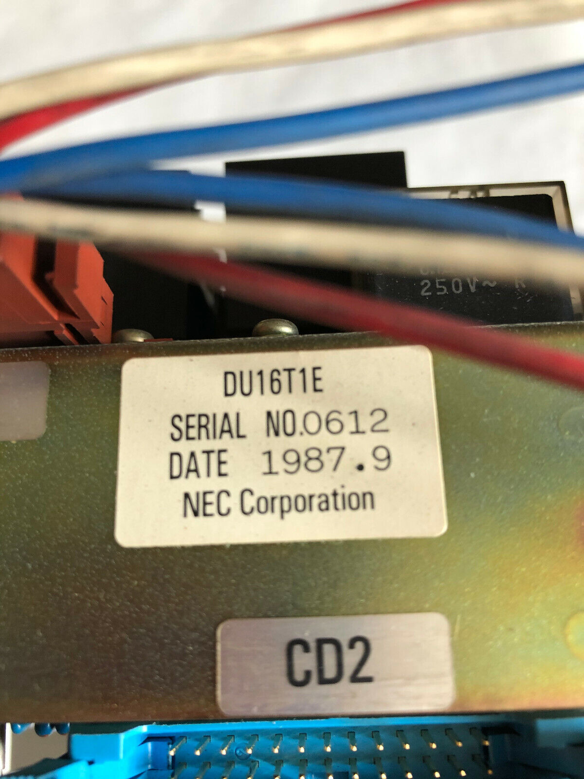 Nec Du16t1e Servo Amplifier,Vad Aaf 193-230056,2Di 50D-050A,Dui6t1e ,Ew