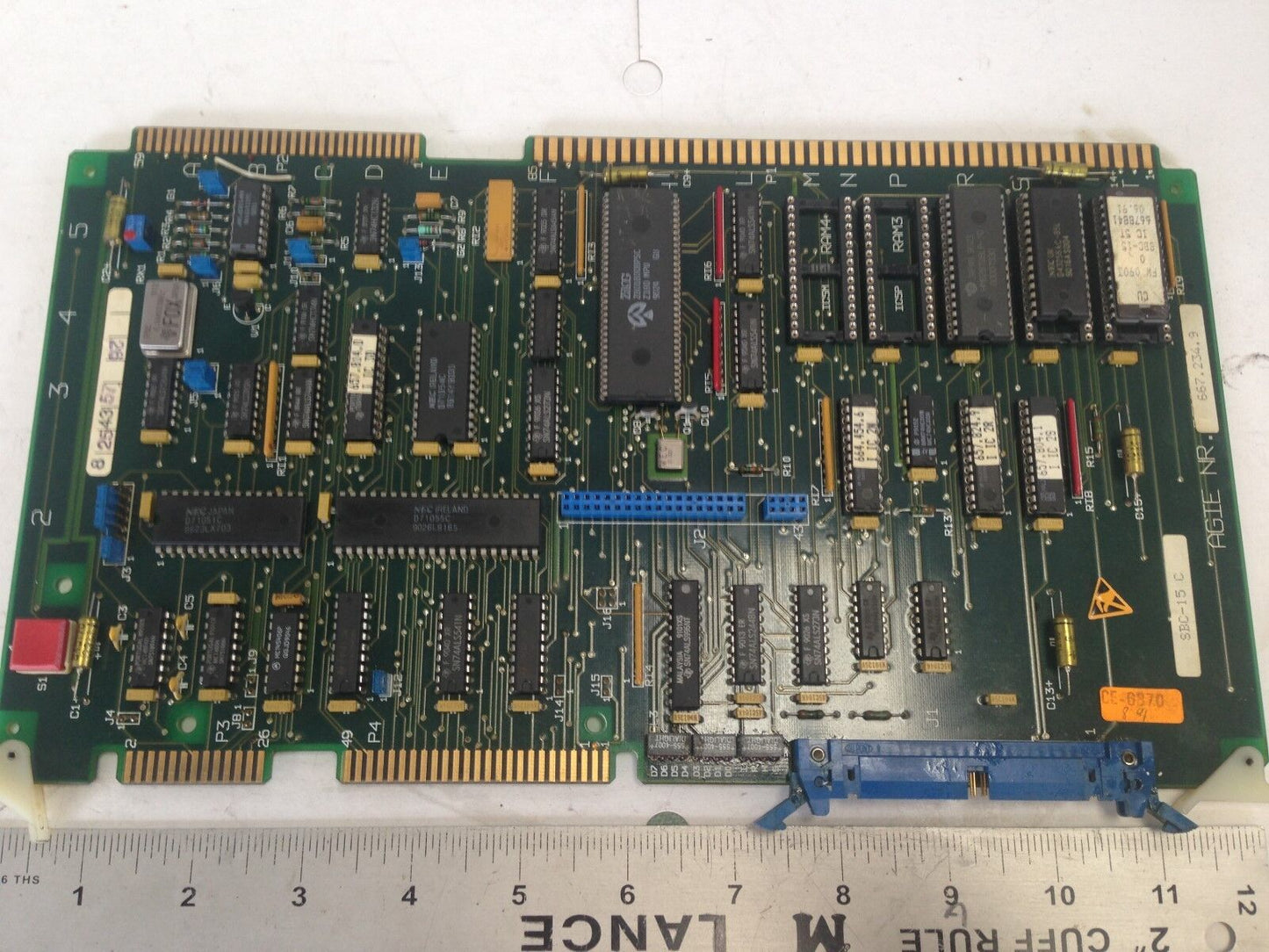 Agie 667.234.9, Sbc-15 C   Pcb Card Circuit,Bl