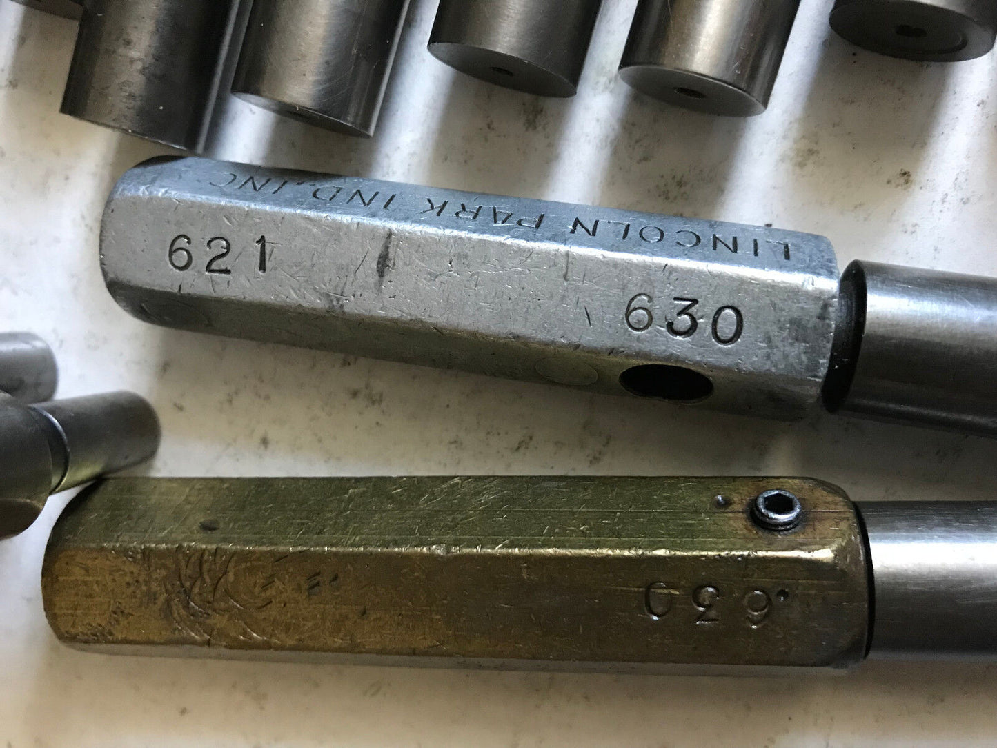 Lot The Pipe Machinery Go No Go Smooth Plug Gages,.620,631,.616,.621,.623,627,Et