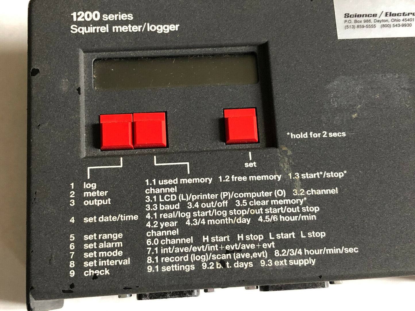 Grant 1205,1200 Series Science Electronics 1205 Data Logger  Squirrel Meter,Eh