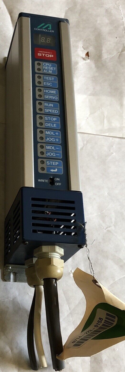Ia Controller Pendant Operator Interface, Cpu Reset, Emergency Stop,Ek