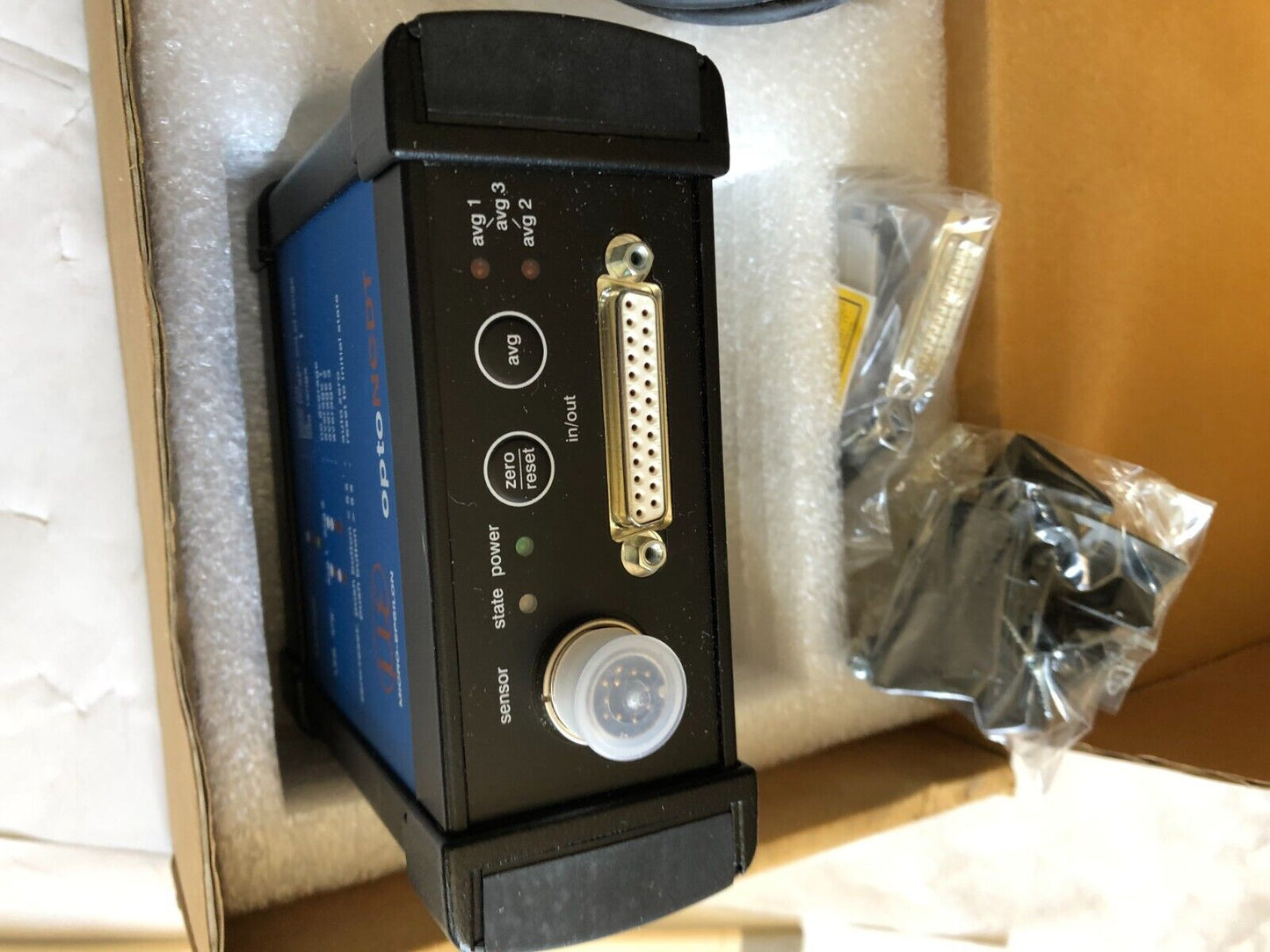 New Micro-Epsilon Ild1800-100 Laser Optical Sensor Ccd Ssytem,Optoncdt1800,Az