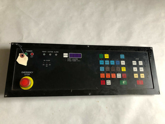 Weidemann Centrum-2000 Turret Press Operator Interface Panel Oyd-142 (B),Sj,Bc