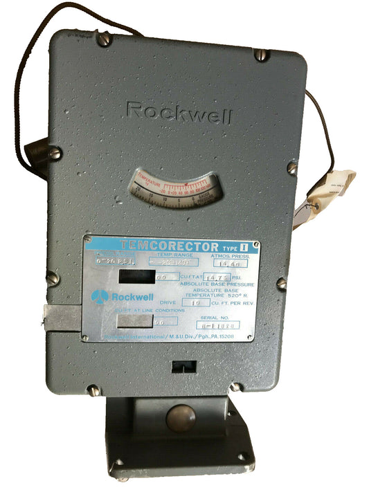 Rockwell Temcorector Type I,0-20 Psi,14.40, Type 1 Temperature Controller ,Sn