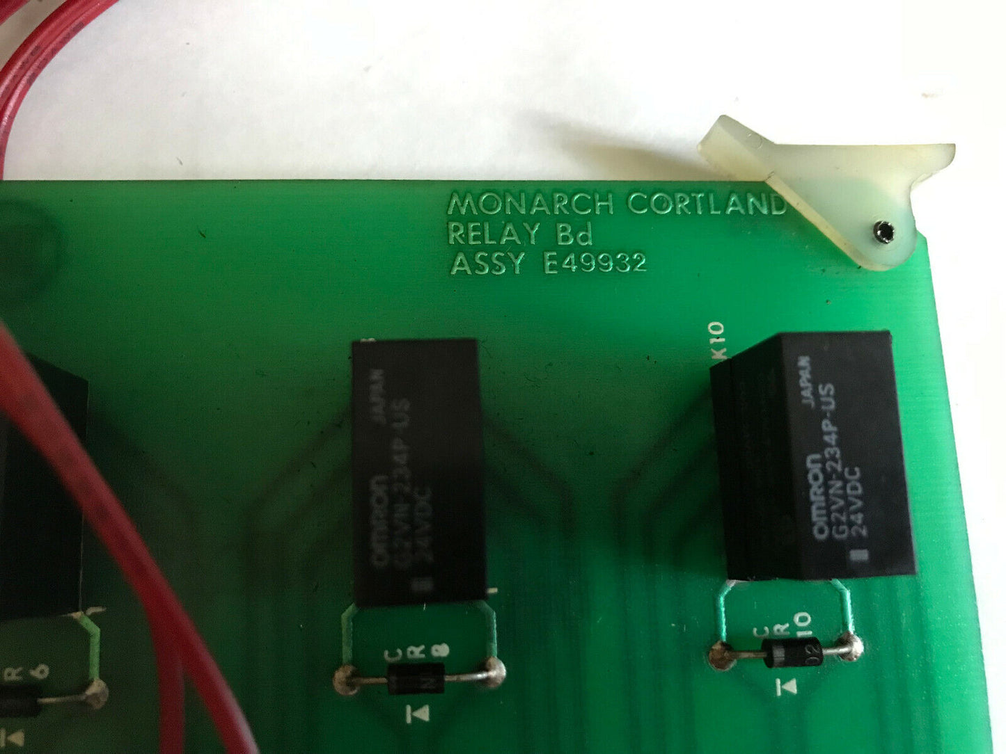 Monarch Cortland E49932,Circuit Board Relay Bd  Assy E49931,Monarch E49932,Ah,Eu