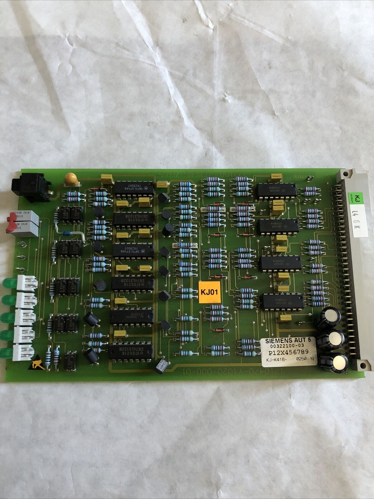 Siemens P12x456789 Aut-5 ,322100 Crashplatine Circuit Board,Bh