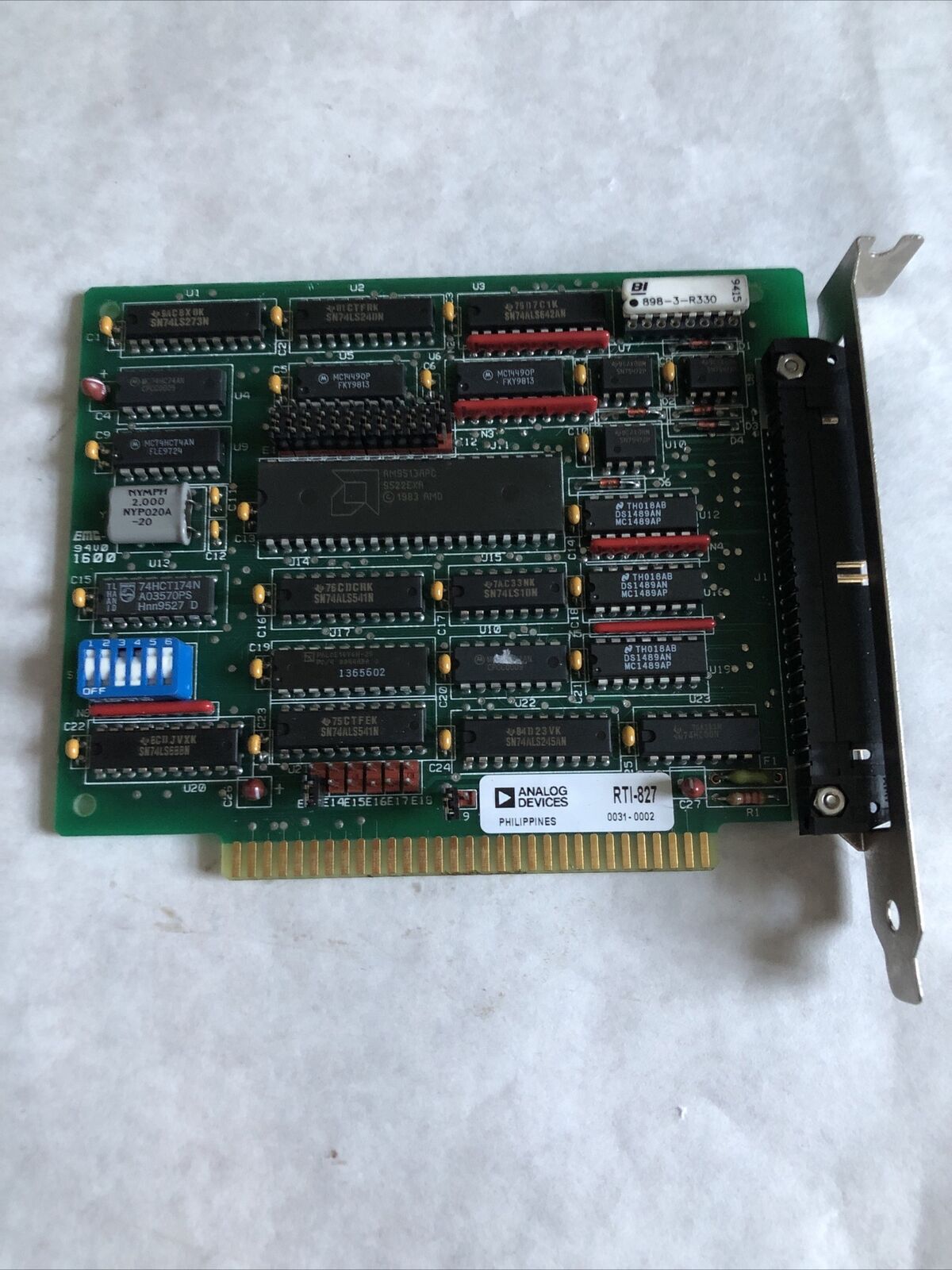 Analog Device Rti-827 Plc Pce Board 71-1323802 Rev A,Dc