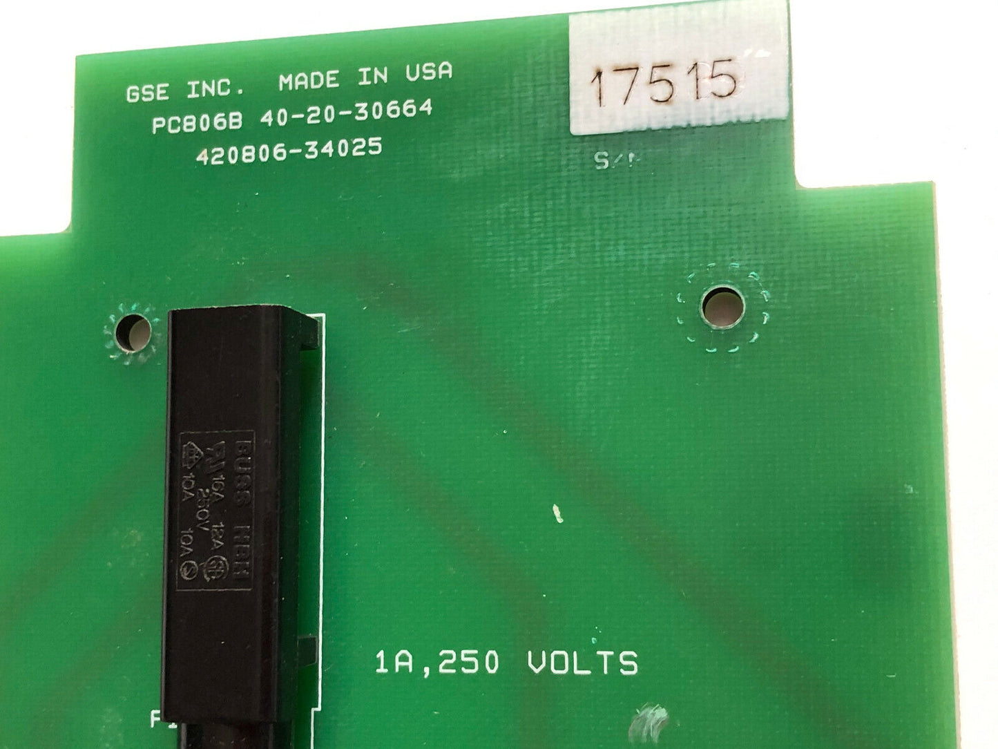 Gse Pcb06b 40-20-30664, Pc806b  420806-34025 Controller,Cf